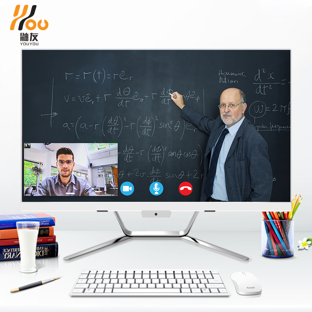 YOUYOU бренд 22/24 дюймовый светодиодный экран core i3 i5 i7 16 ГБ 480 ГБ SSD 1TBHDD настольный компьютер aio ПК со встроенной камерой и сенсорным экраном