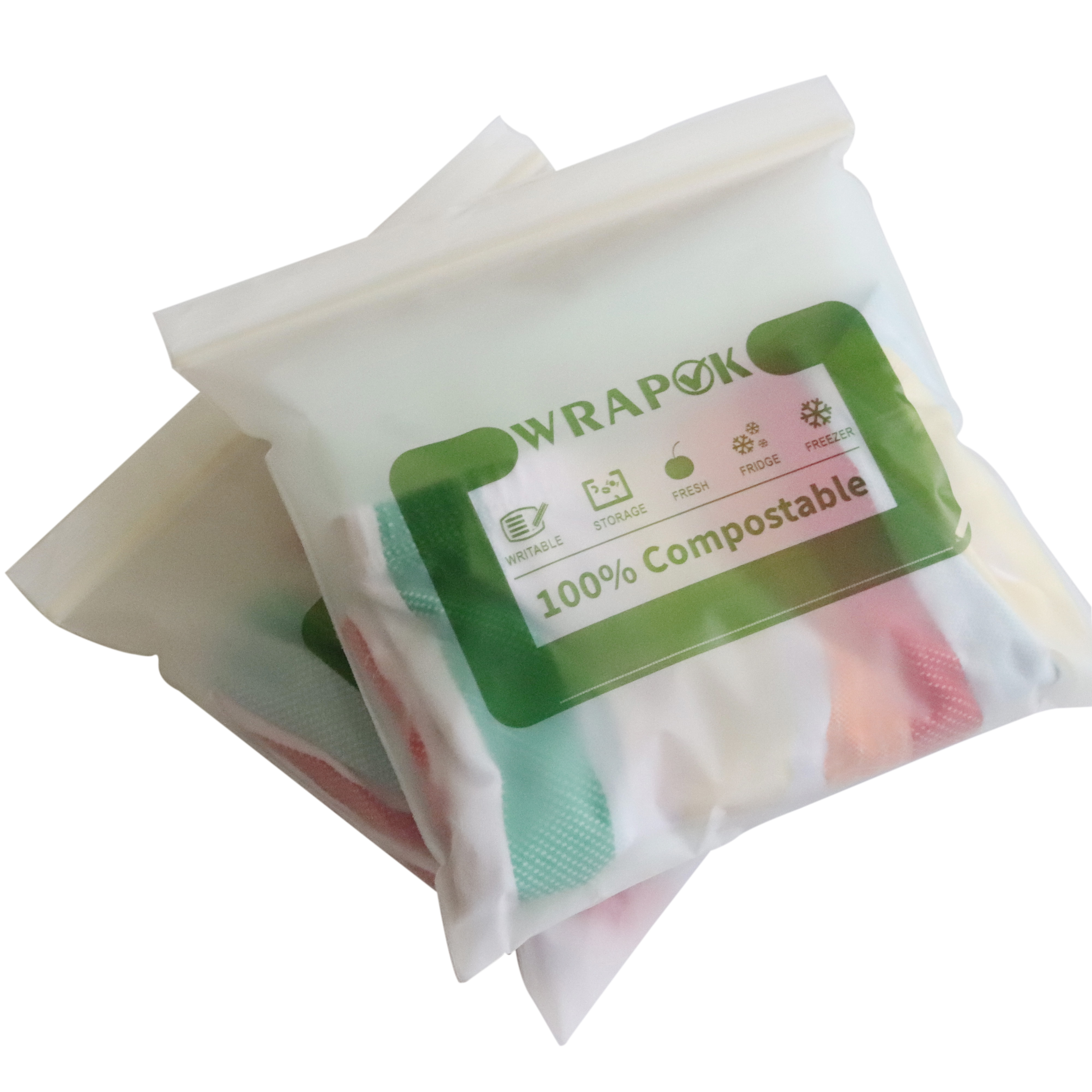 Custom 100% Biodegradable Packaging Plastic Bags Swimwear Clothes , Ziplock Tshirt Bag Zipper Poly bags With Logo