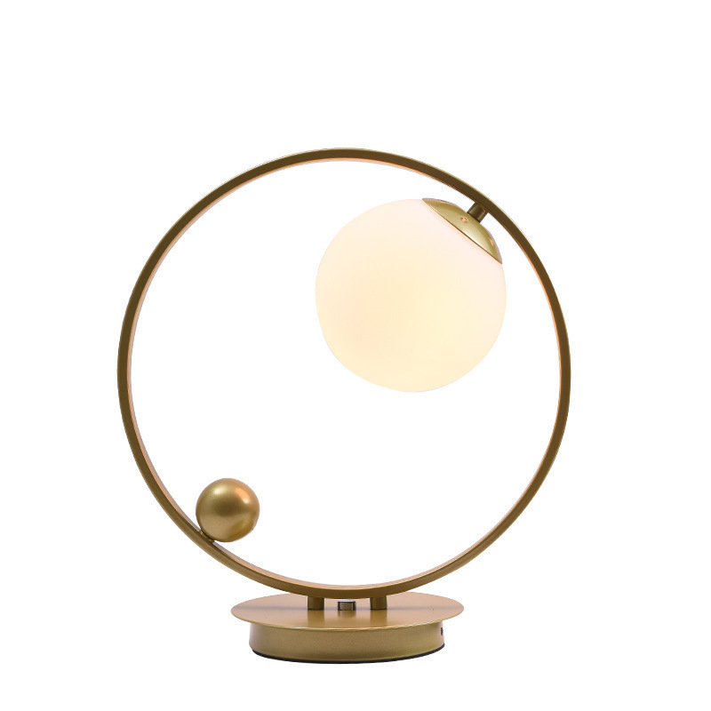 Moon Reading Industrial Desk Lamp Vintage Metal Hotel Nordic Antique Bedside Led Table Lamp