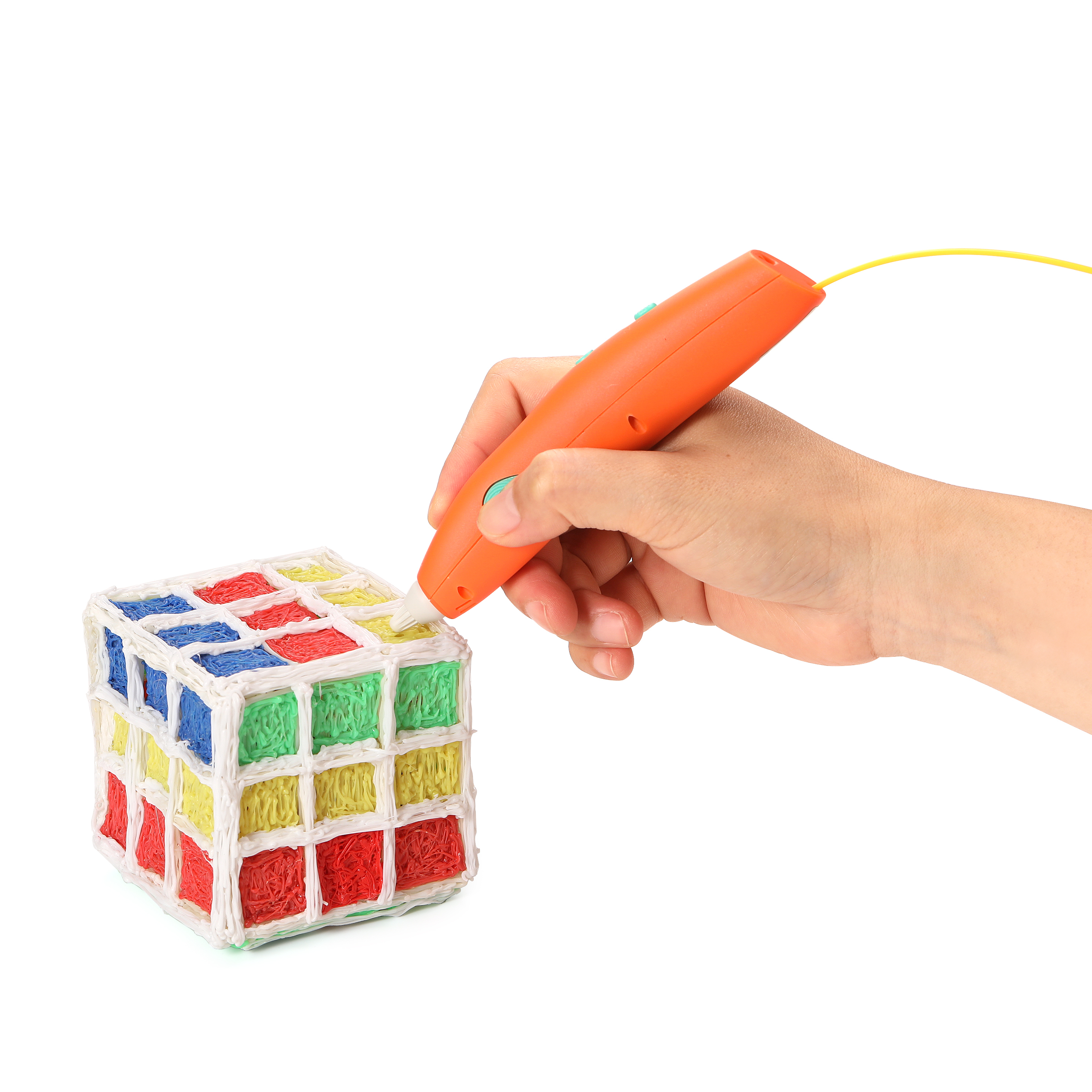 wholesale 3d printing pen with 3 color filament educational toys for kids 3d drawing pen