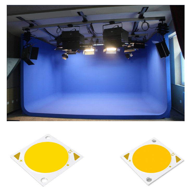 CLU048 1812C4 sunlike дневной свет 3200K 5600K 100W COB led для студийных огней