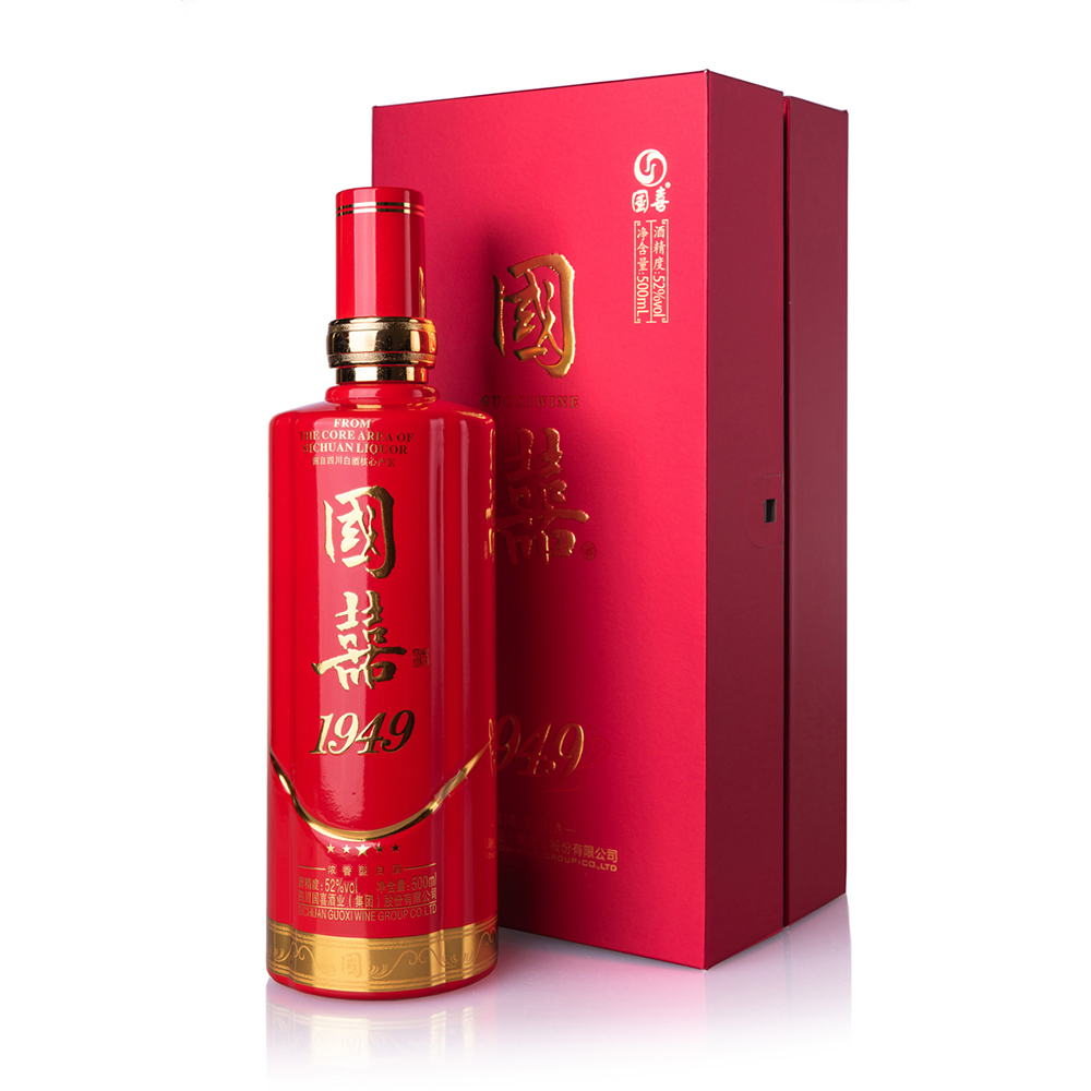 Chinese Baijiu Guoxi 1949 distilled liquor high-alcohol