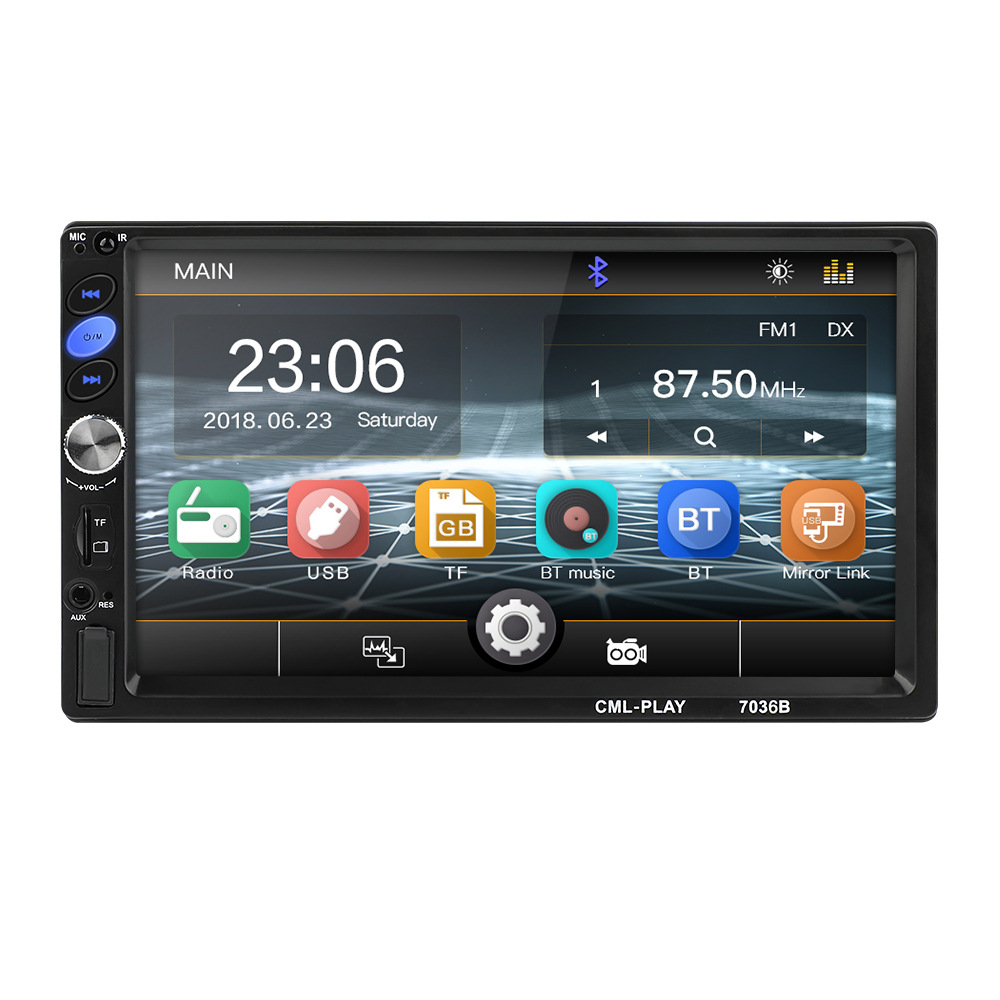 Универсальный 7-ми дюймовый андроид gps автомобильный Радио Универсальный навигационная карта системы для автомобиля
