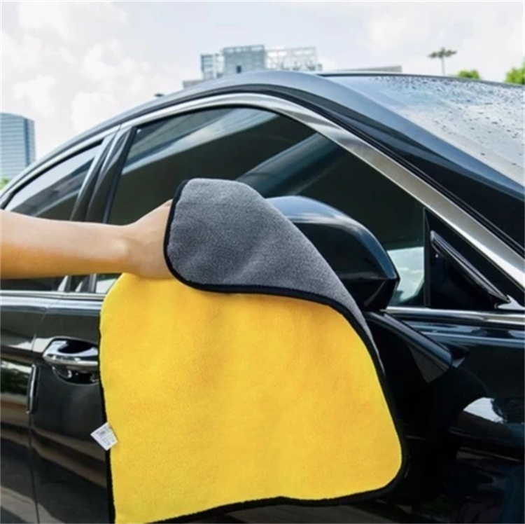 Hi-Q Care Cloth Detailing Car Wash Towel 30 x 40cm Car Wash Microfiber Hemming Towel Car Cleaning Drying Cloth