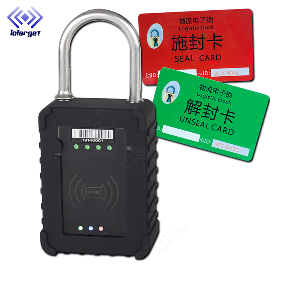 Высокая прочность smart padlocks контейнеры gps герметизация блокировки трекер интеллектуальный замок gps