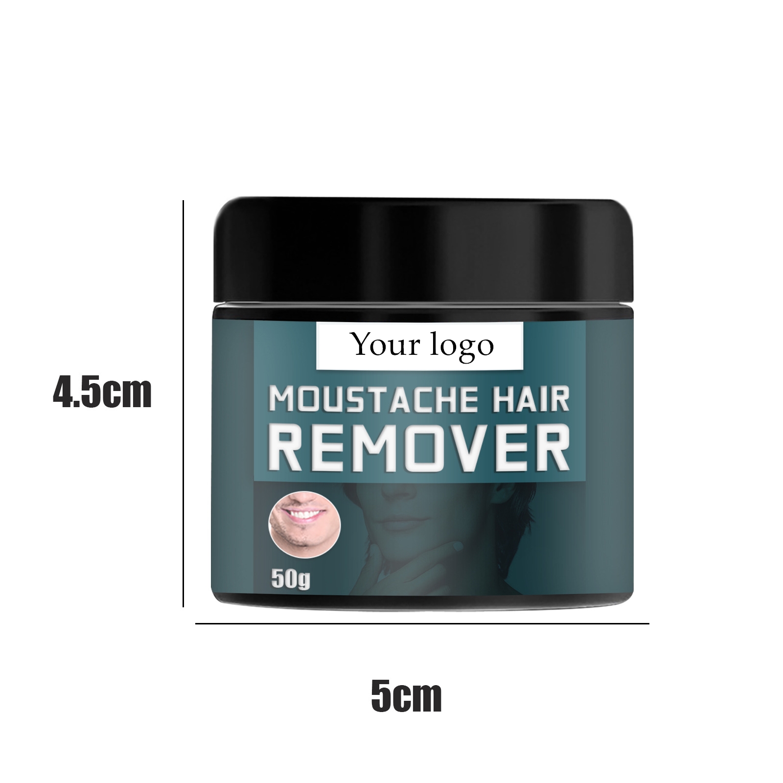 OEM Private label High Qualitty permanent hair removal non-stimulating for man shaving facial beard body leg hair removal cream