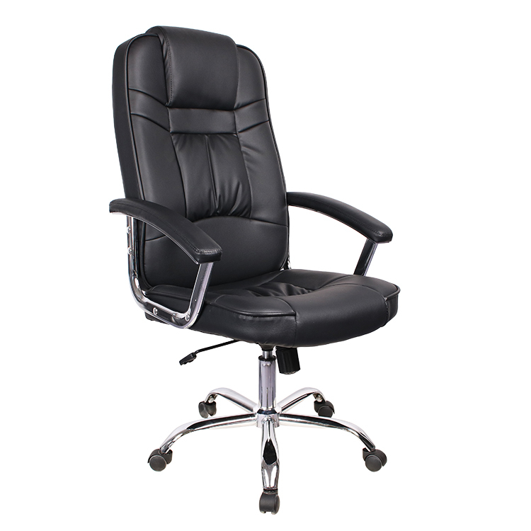 Modern Design PU Leather Ergonomic Computer Chair Comfort High Back Leather Executive Office Chair