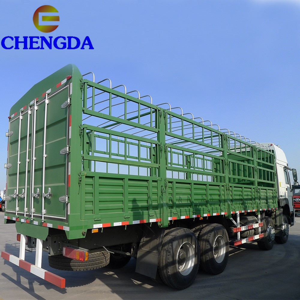 Factory sale Sinotruk 371hp HOWO 8X4 12 Wheeler cargo truck with Competitive price