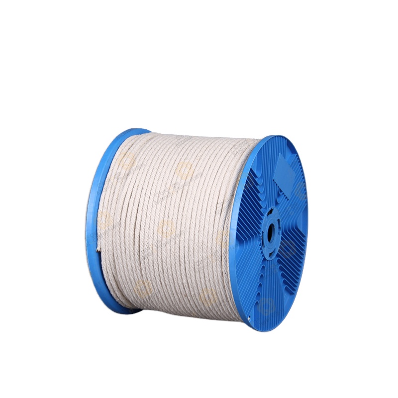 Promotional Various Durable Using Natural Color Cotton Material Solid Braided Rope String
