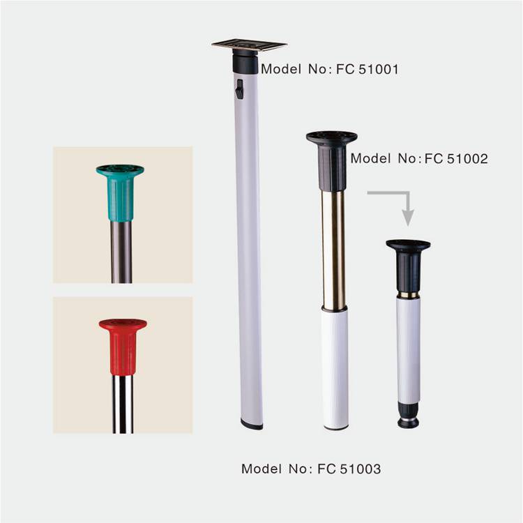 Factory Wholesale High Quality Modern Table Legged Aluminum Alloy Table Legs
