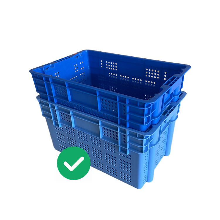 Plastic fish crates vegetable supertmarkt Plastic Craters of seafood