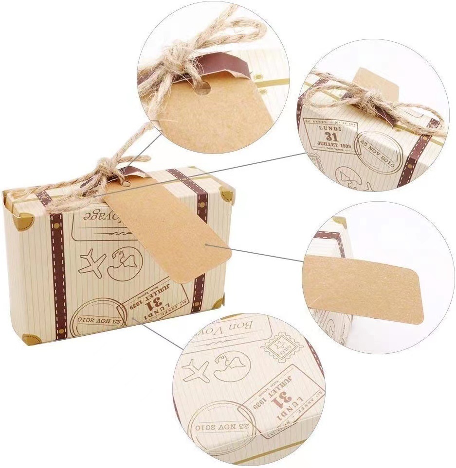 Party Favor Box,Wedding Candy Box Wholesale Creative New Mini Travel Gift Case Candy Box