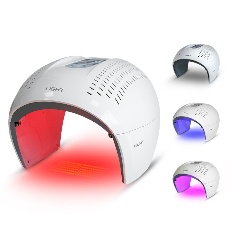 Facial PDT LED Light Therapy 7 Color LED Facial Neck machine