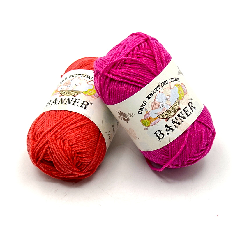 Blended Cotton Combed Milk Cotton Yarn For Hand Knitting