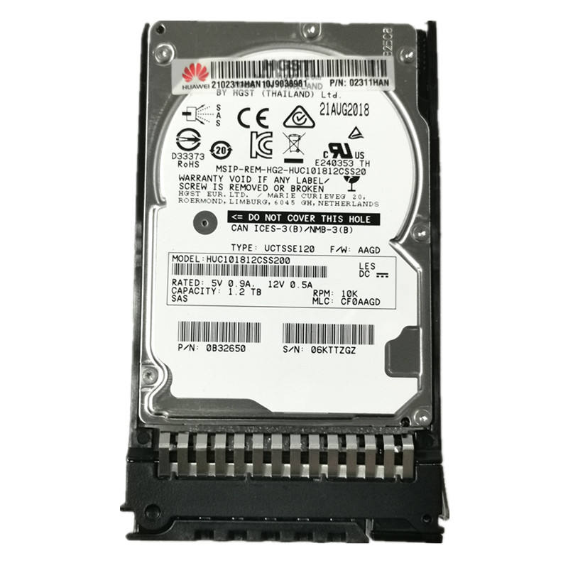 02350Gda Sas1800-10K-2-2 1,8 ТБ внутренний жесткий диск 2,5 "1800 Gb Sas 1,8 ТБ Hdd 02350Gda для OceanStor 5600/5800/6800/6900 V3