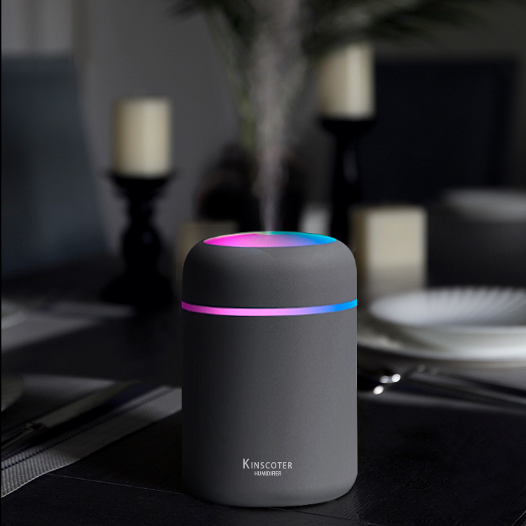Ультразвуковой мини-распылитель Kinscoter, USB-увлажнитель воздуха для дома, отеля, машины, школы