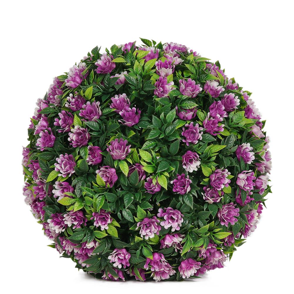 Пластик высокого качества искусственная boxwood зеленая трава/цветок шар декоративный сад прополка