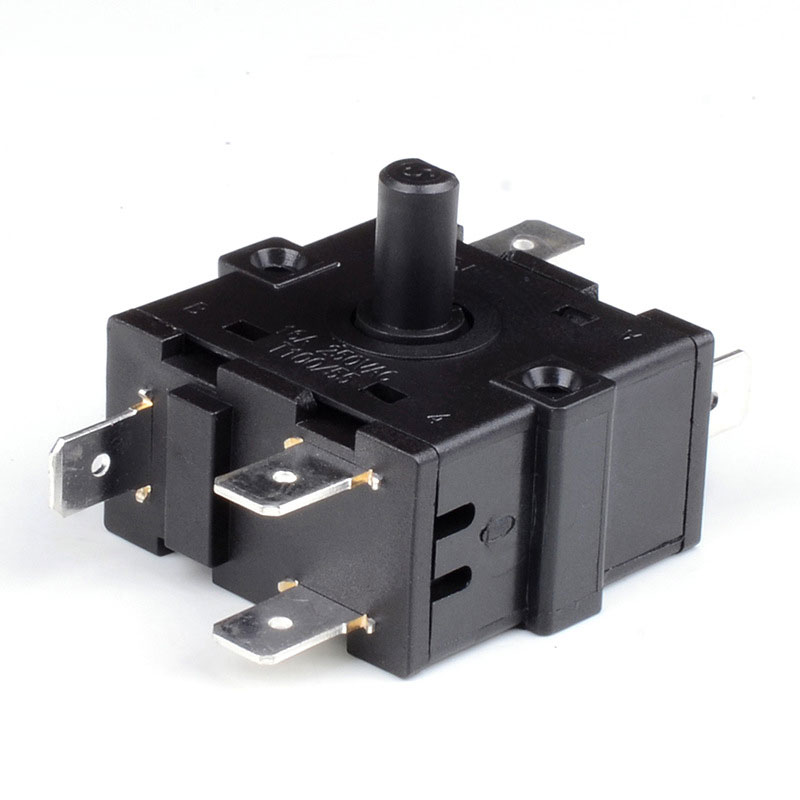 Heater rotary switch, electric oven six-pin switch, suitable for kitchen equipment