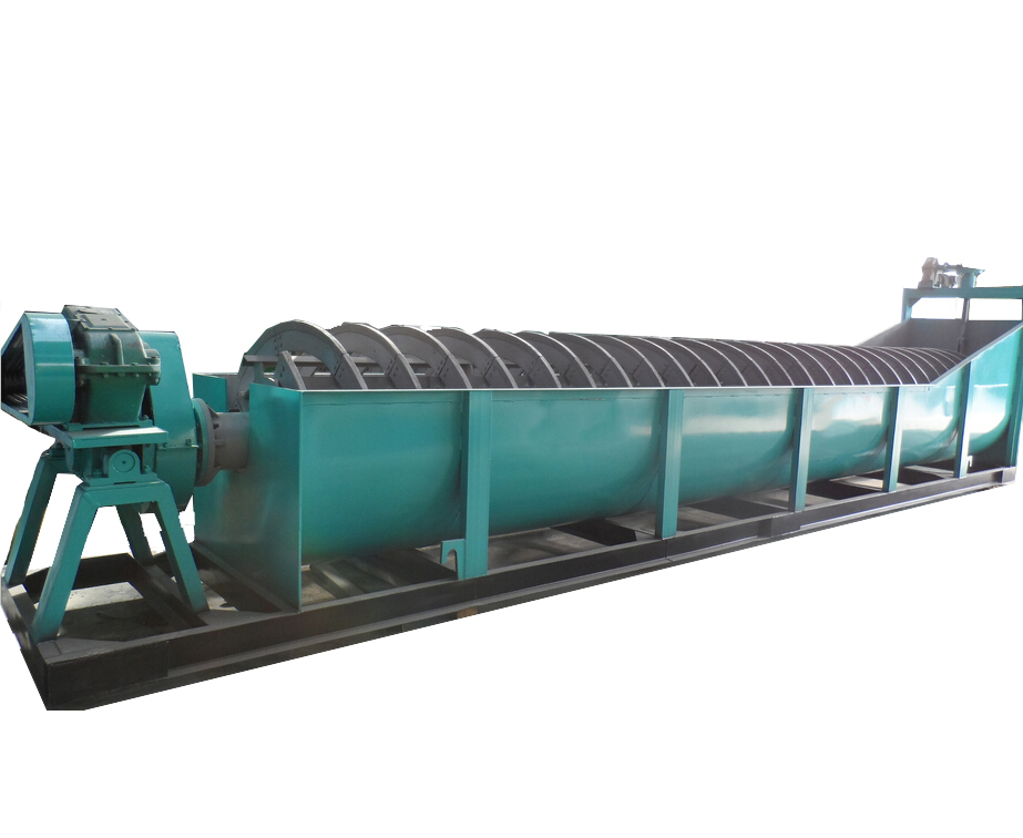 100-130 tph Spiral Sand Washing Machine XSL1500 automatic Screw Type Sand Washer for sand production line