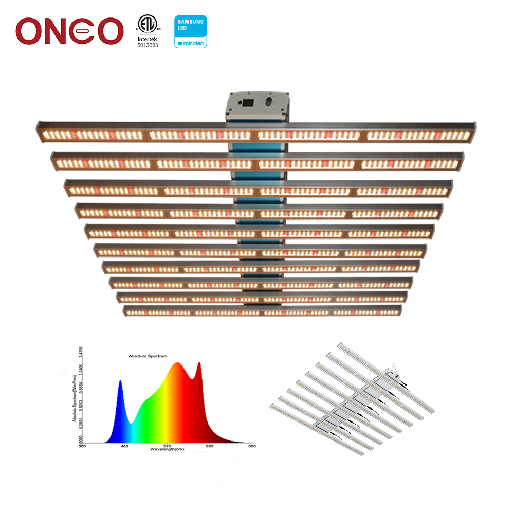 Полный спектр LED Grow light садовый LED Grow Light Dimmable 400W 640W 800W 1000W ETL CETL для коммерческого выращивания