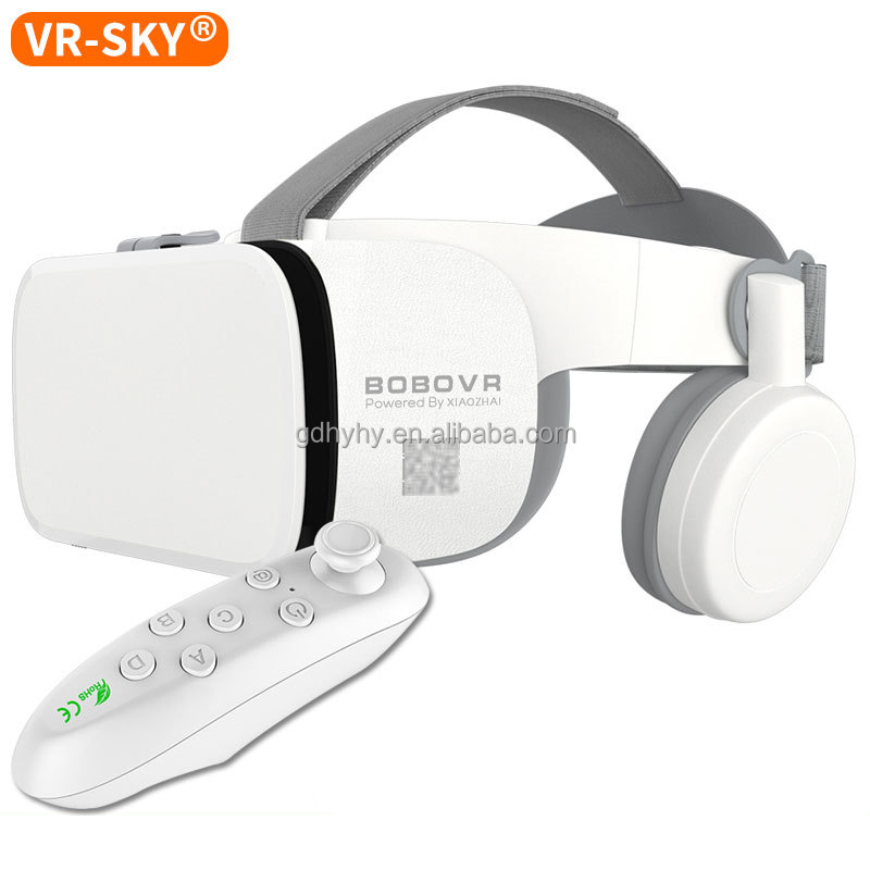 3D очки Bobovr Z6 BT, гарнитура виртуальной реальности, 3D очки виртуальной реальности для 4,7-6,0 дюймов Android iOS WIN смартфонов