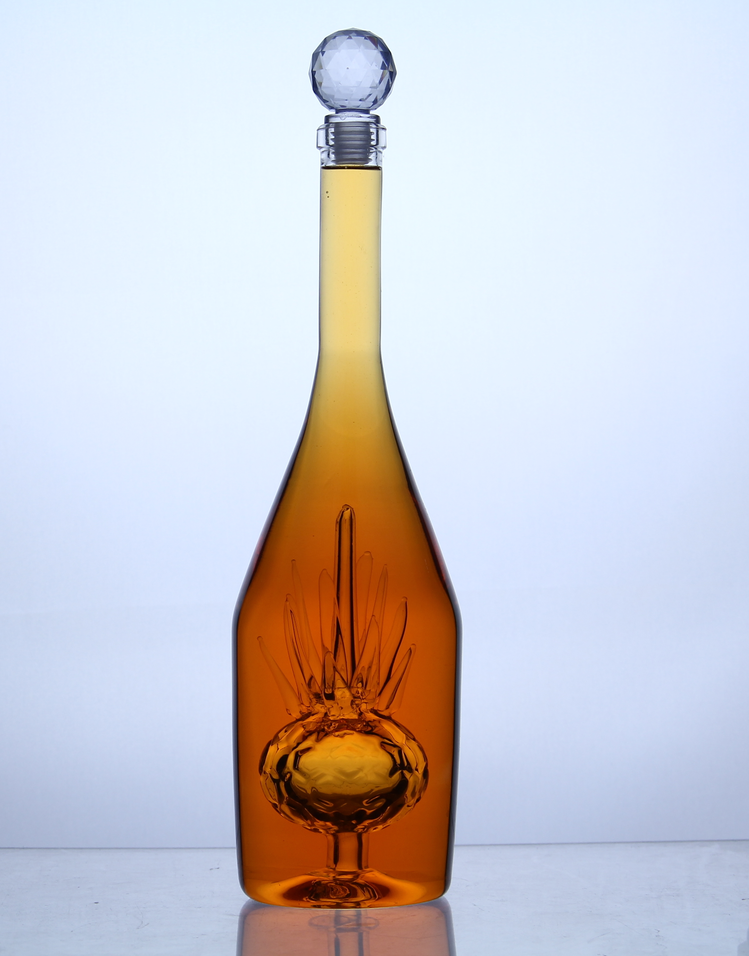 Ручная работа Текила Agave стеклянная бутылка для текилы