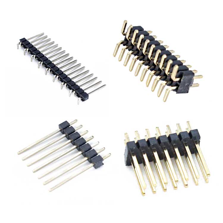 Однорядный двухрядный разъем PCB SMT Pin Header