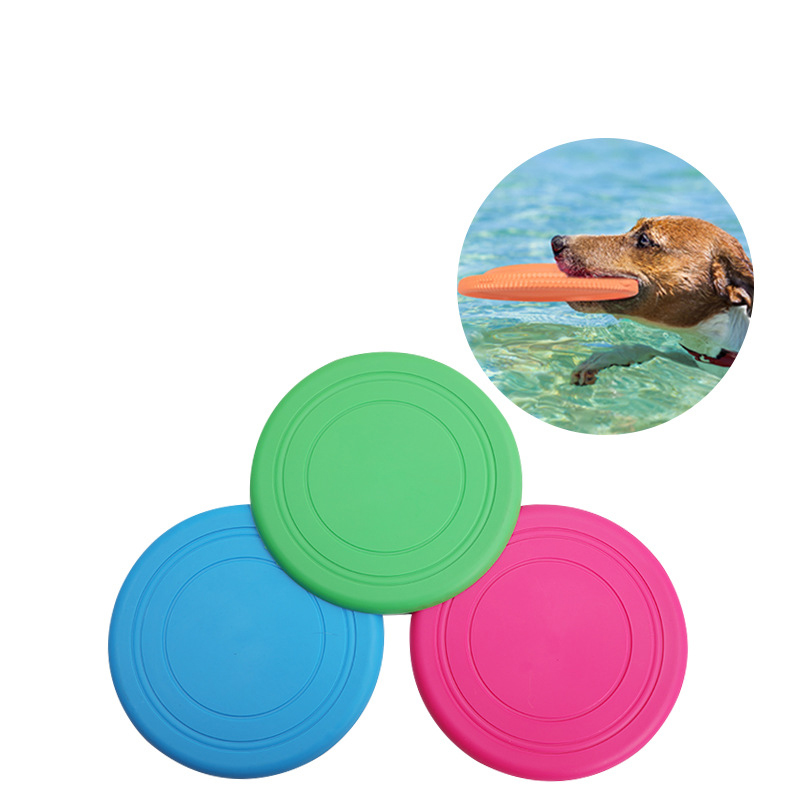 Floating Design Silicone Material Flying Disk With The Principles Of Aerodynamics Fly High And Far