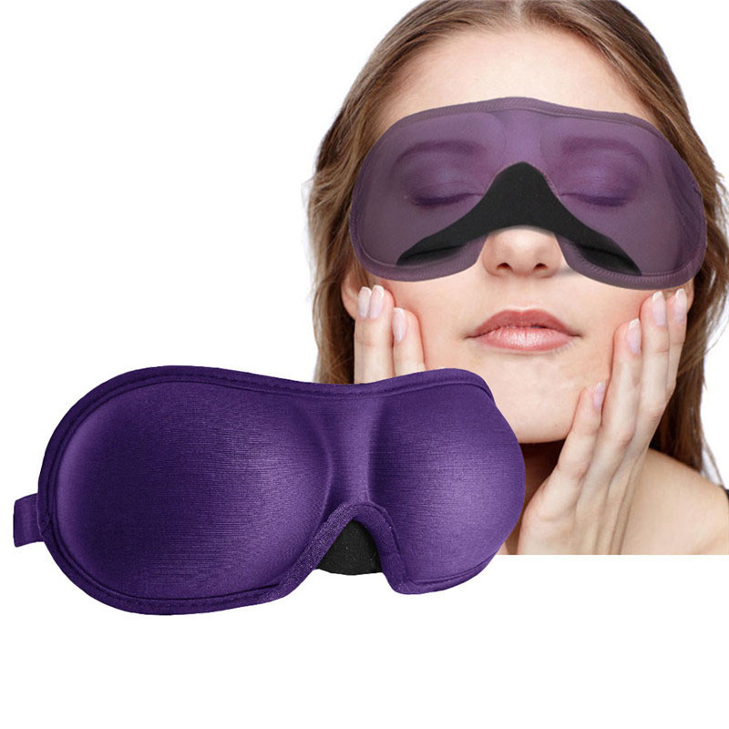 3D breathable fabric Eyeshade Sleeping Eye Mask Portable Travel Sleep Rest Aid Eye Mask Cover Eye Patch sleep mask