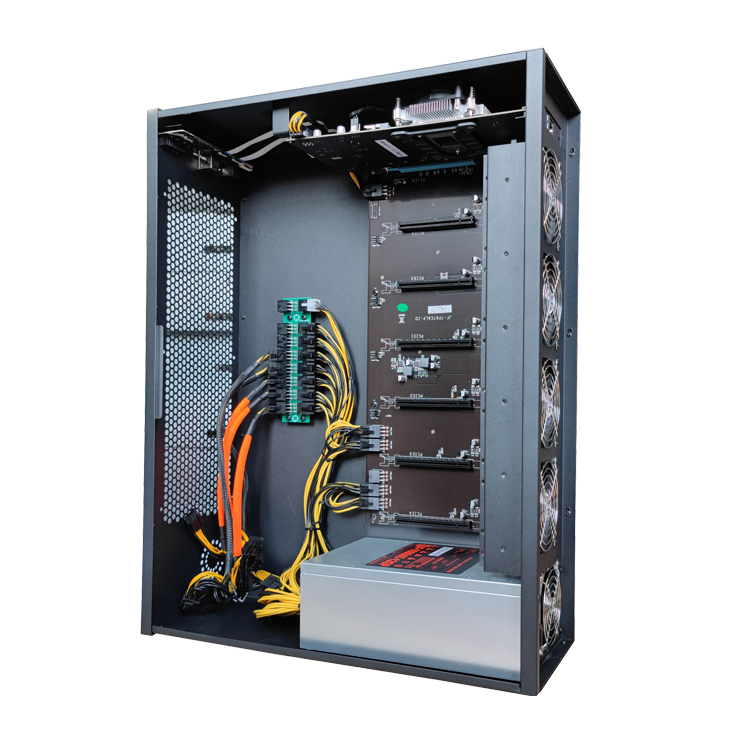 67 мм 6gpu B85 материнская плата чип пользовательские немой gpu чехол шифрования корпус стойки чехол 6gpu чехол