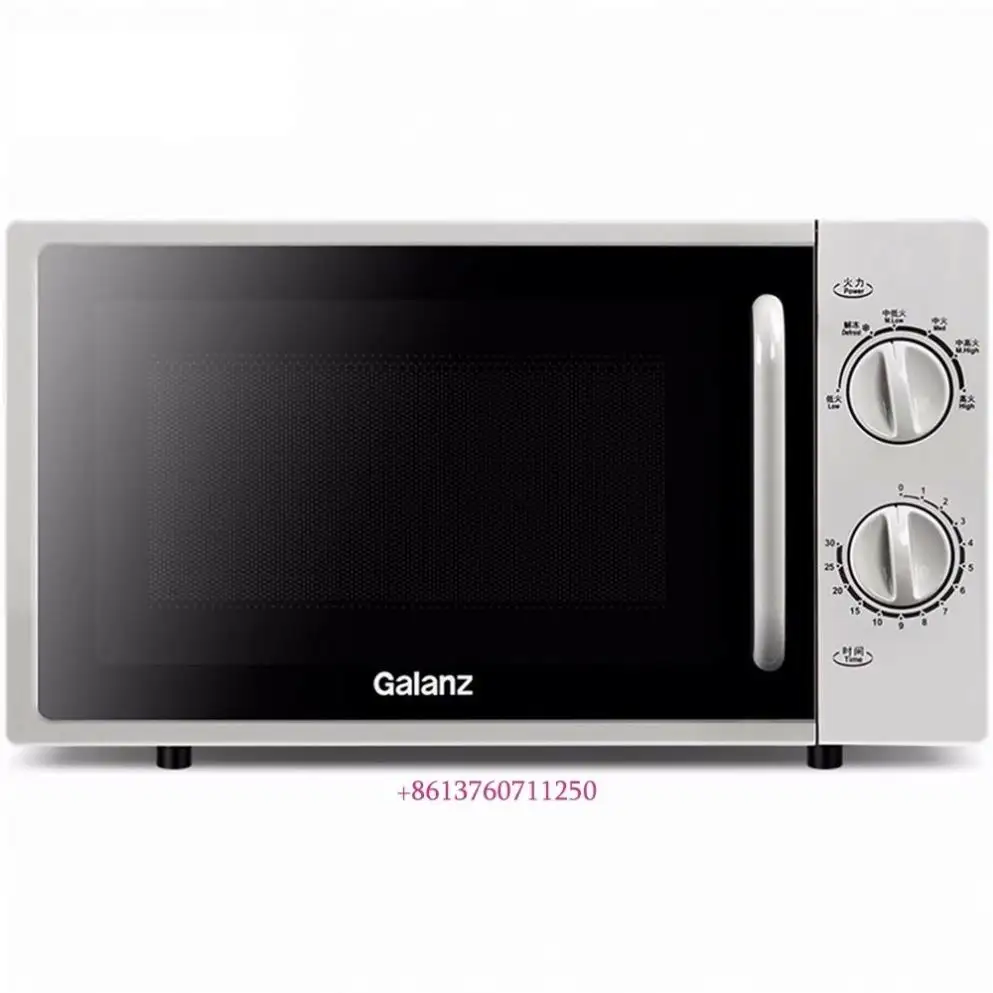 20L Home Electric Microwave Oven Manual Control Microwave Oven Baking Machine With Timer, Temperature Control