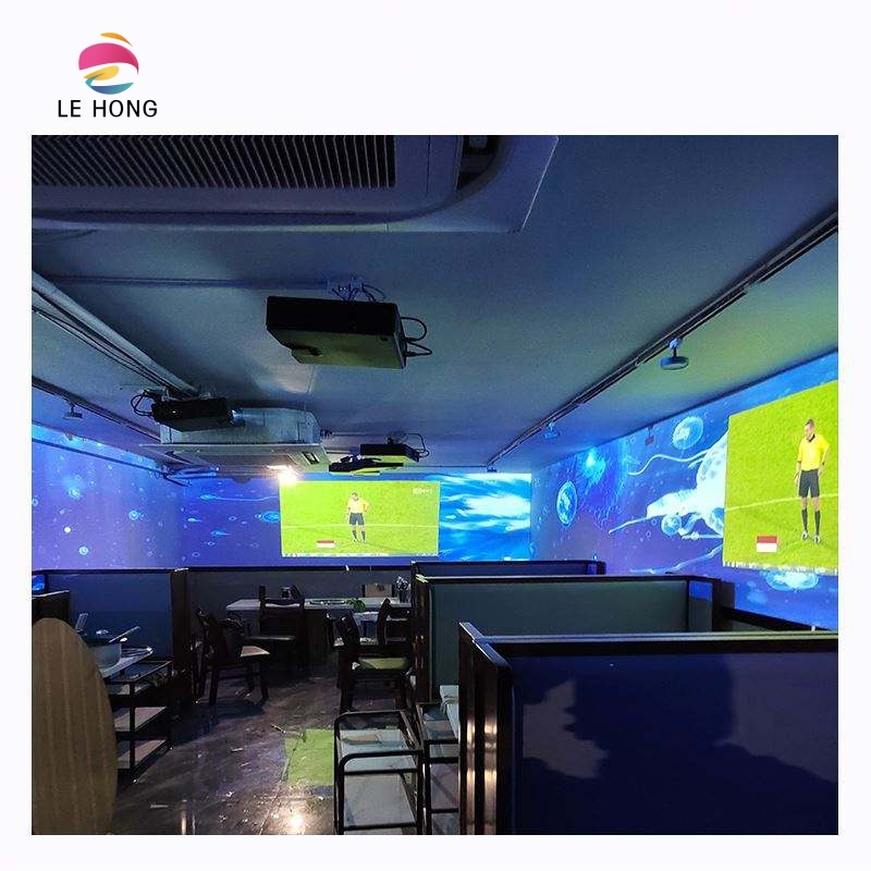 Indoor Immersive Interactive Projector Equipment for Banquet Hall Hologram Restaurant Projection