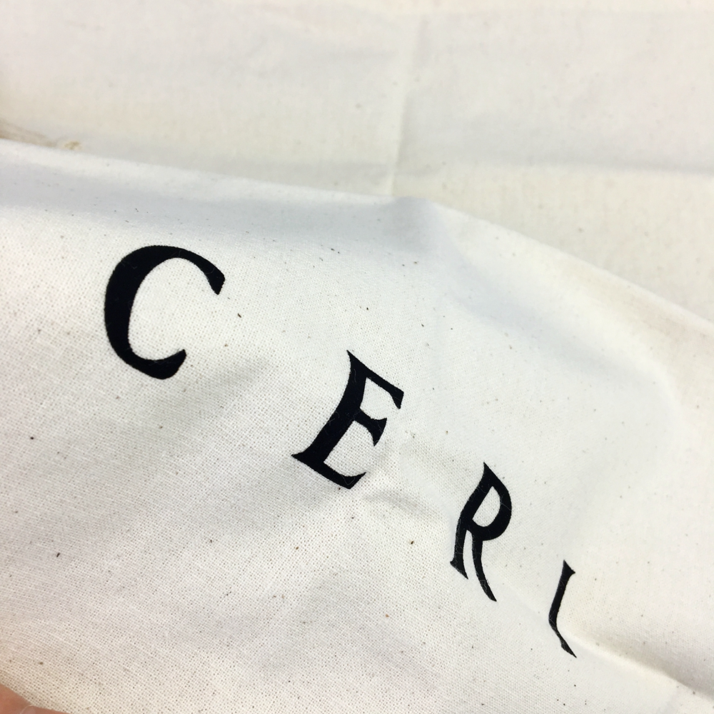 4"X5"/10x12CM Ready to ship custom cotton drawstring dust bag for shoes