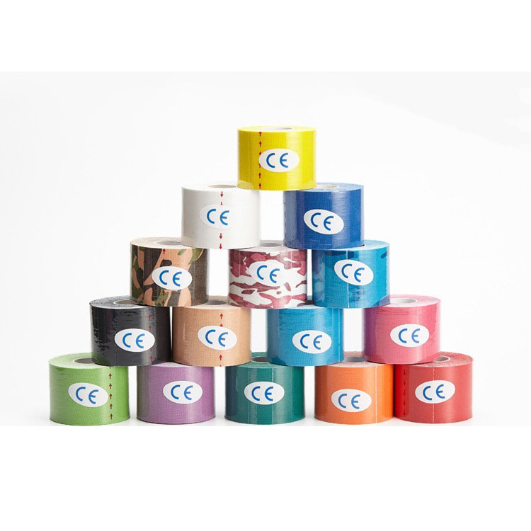 Cotton Precut Rigid Taping Muscle Athletic Sports Tape Custom Logo Kinesiolog Kt Kinesiotape Sports Kinesiology Tape