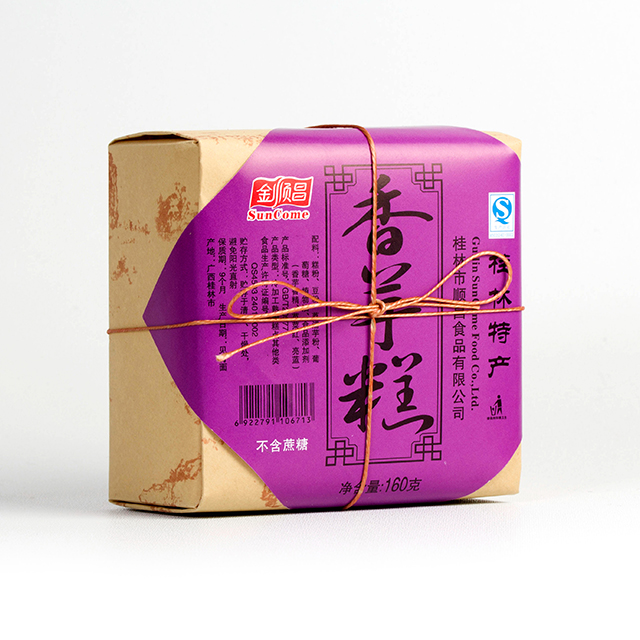 Taro-flavored traditional nutritious pastries