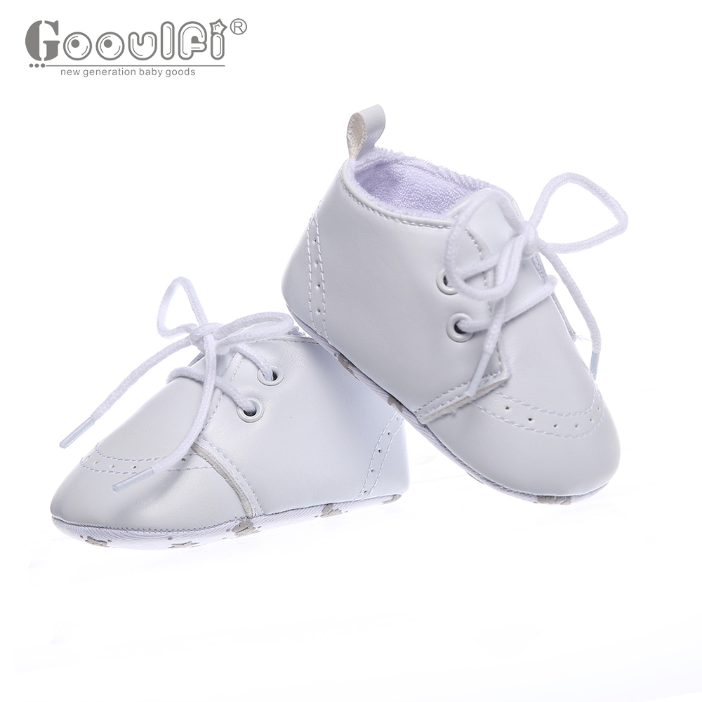 White Soft Sole Baptism Newborn Infant Baby Christening Baby Baptism Shoes For Baby Boy Blessing