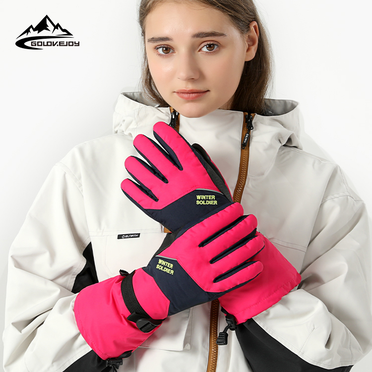 GOLOVEJOY SK05 Hot Selling High Quality Winter Velvet Warm Windproof Waterproof Ski Hiking Cycling Outdoor Other Sports Gloves