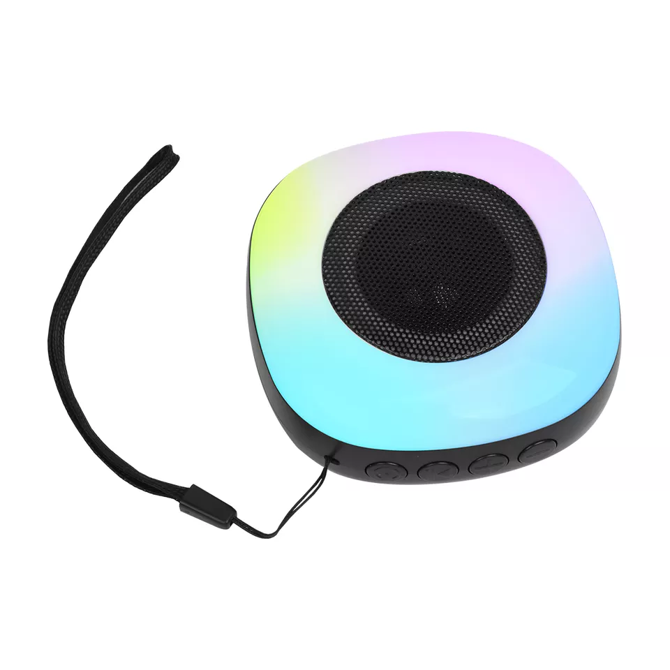 Новые поступления, недорогие цветные портативные колонки RGB с подвесным ремешком, беспроводная BT-колонка, мини-колонка