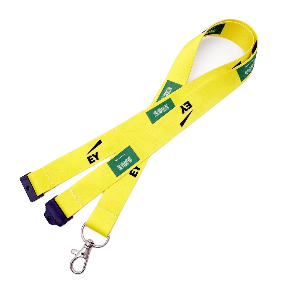Hot Sale Sublimation Custom Keychain Lanyard With Logo Custom for promotion