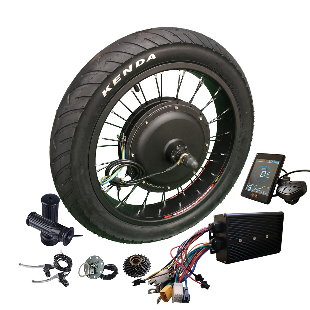 Фэтбайк 20 ''24'' 26 ''x4.0 48v 52v 2000w, комплект для преобразования электровелосипеда с дополнительной батареей