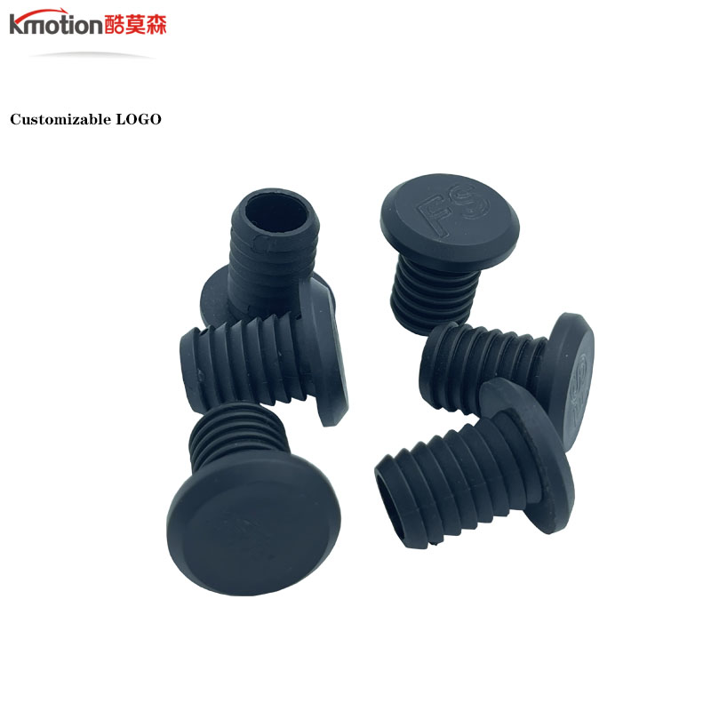 Bicycle grip plastic accessories, can be customized multicolor optional accessories
