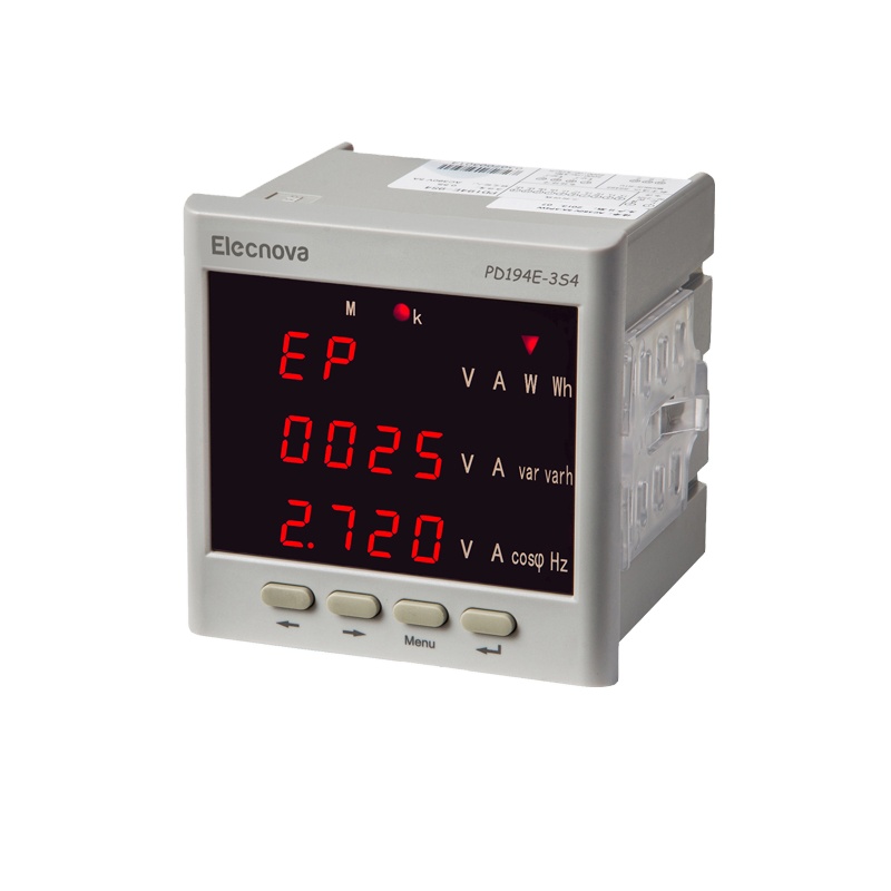Elecnova PD194E-3S4 83*83 мм LED Панель AC DI RO Многофункциональный цифровой Панель метр