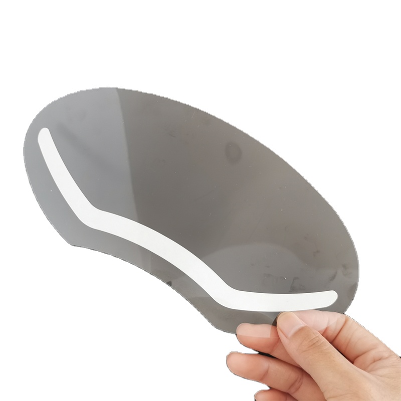 Clear disposable transparent PET film hairdressing cover stickers waterproof anti-broken hair blocking bangs