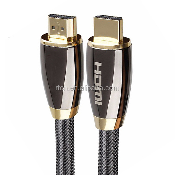 Высокоскоростной HDMI-кабель со штекером Ethernet и позолоченной поддержкой 3D 4K @ 60Hz для HDTV Xbox компьютера PS3/4