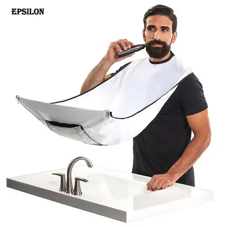 New style 120/80cm fashion men's beard cleaning high-grade waterproof polyester cloth beard care trimmer shaving apron