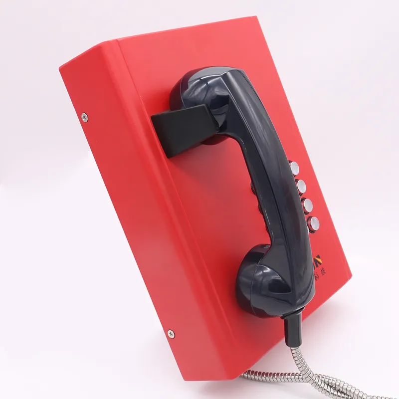 Emergency IP telephone Indoor Robust ATM Waterproof Telephone for Emergency Call Station