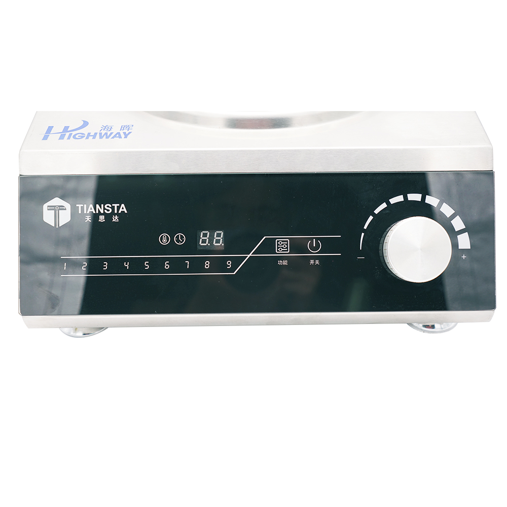 3.5KW индуктивное варочная панель 220V Фактори один с твёрдым анодированным покрытием, магнитное управление купить промышленная индукционная плита нержавеющей стали плита
