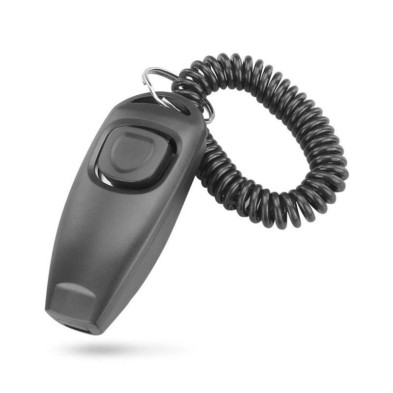 Свисток для домашних питомцев и Clicker, средство для предотвращения лая и обучения, портативный тренажер, товары для домашних животных