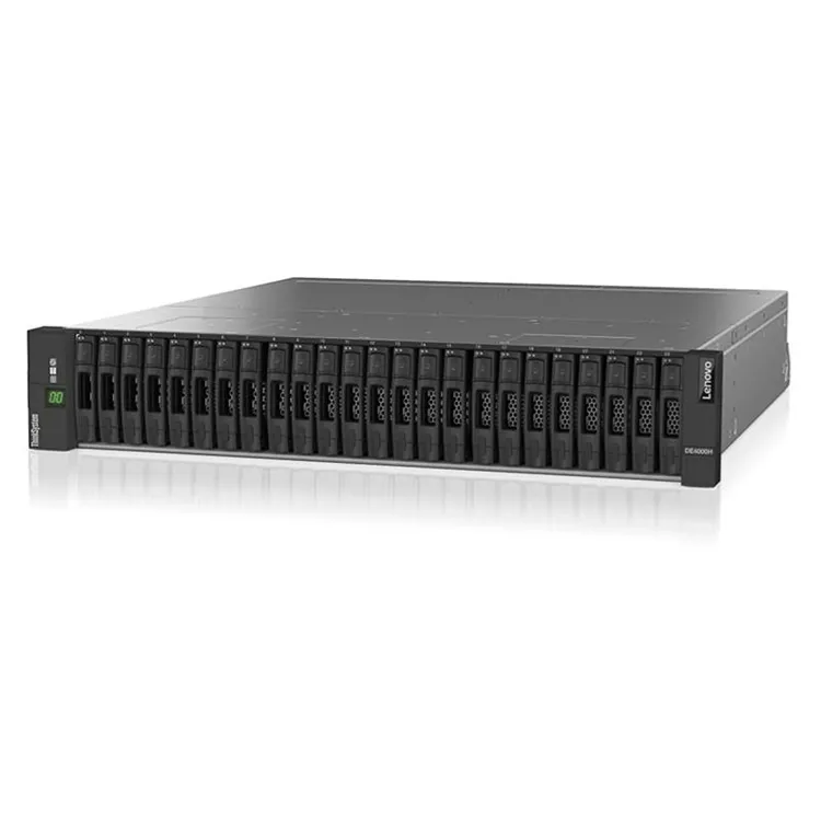 Production and Lenovo data protection disk array DE2000H