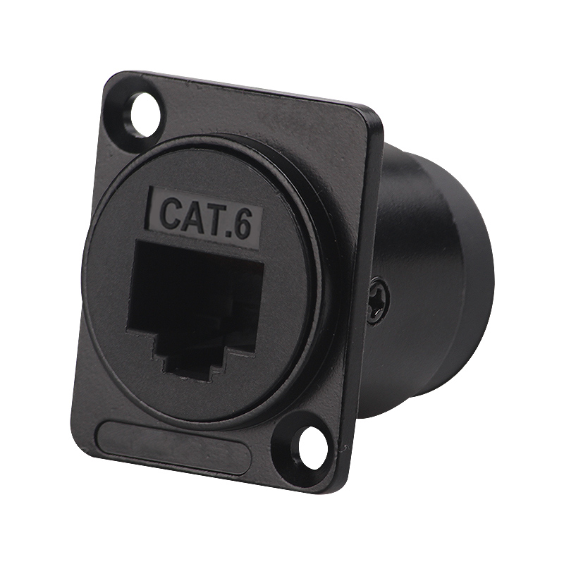 Сетевой модуль Keystone Jack Тип D CAT6 RJ45 для прямоточного соединительного разъема для двухпроходных модулей CAT6 Keystone Jack
